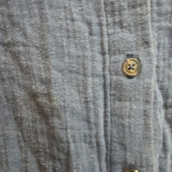 Simply Southern Navy Button-Up Shirt - Picture 4 of 7